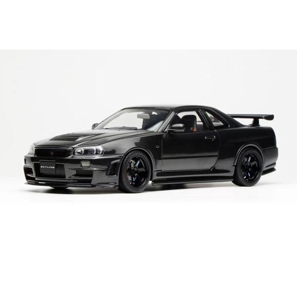 MOTORHELIX 1/18 Nissan Skyline GT-R R34 CUSTOMIZED VERSION Carbon Fiber (M83413) | 