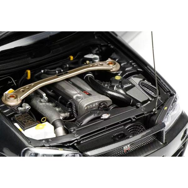 MOTORHELIX 1/18 Nissan Skyline GT-R R34 CUSTOMIZED VERSION Carbon Fiber (M83413) |  | 06