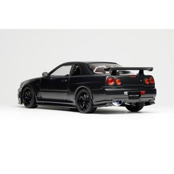 MOTORHELIX 1/18 Nissan Skyline GT-R R34 CUSTOMIZED VERSION Carbon Fiber (M83413) |  | 03