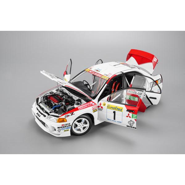 MOTORHELIX 1/18 三菱 Lancer Evolution IV GSR Monte Carlo (M84008) | 