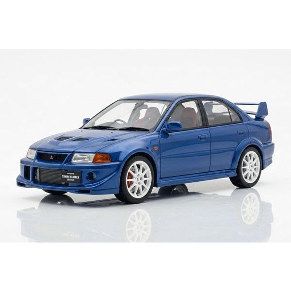 MOTORHELIX 1/18 三菱 Lancer Evolution VI GSR T.M.E Canal Blue (M84301) | 