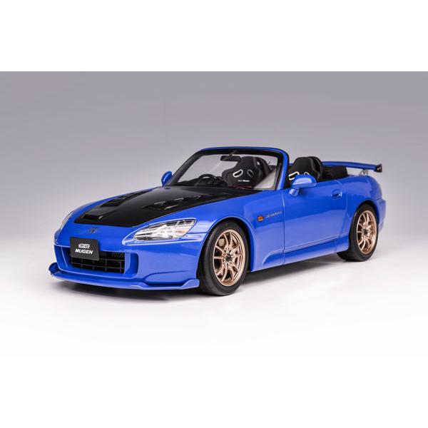 MOTORHELIX 1/18 Honda S2000 (AP2) 無限 MUGEN  Apex Blue (M85121) | 