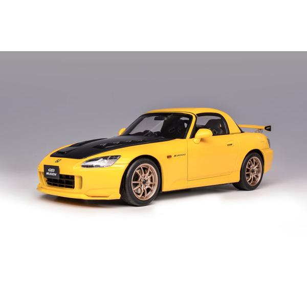 MOTORHELIX 1/18 Honda S2000 (AP2) 無限 MUGEN  New Indy Yellow Pearl (M85122) |  | 01