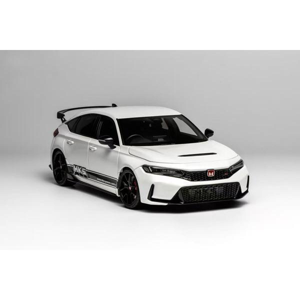MOTORHELIX 1/18 Honda Civic TYPE R (FL5) HKS Livery Championship white (M85317) | 