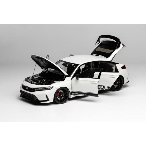 MOTORHELIX 1/18 Honda Civic TYPE R (FL5) HKS Livery Championship white (M85317) |  | 02