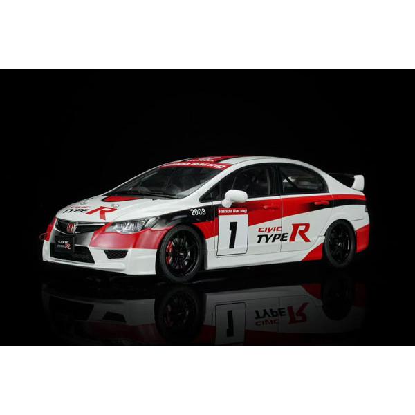 MOTORHELIX 1/18 ホンダCivic TYPE R (FD2) #1 2012 Japan One Make Race (M85419) | 