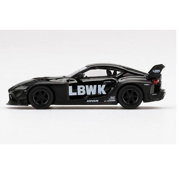 MINI-GT 1/64 LB★WORKS GR スープラ ブラック (左ハンドル) 中国限定  (MGT00236-L)｜backfire21｜02