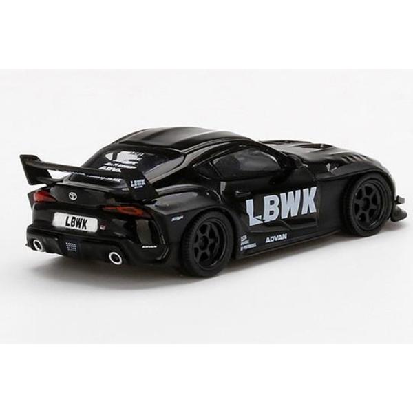 MINI-GT 1/64 LB★WORKS GR スープラ ブラック (右ハンドル) 中国限定  (MGT00236-R)｜backfire21｜03