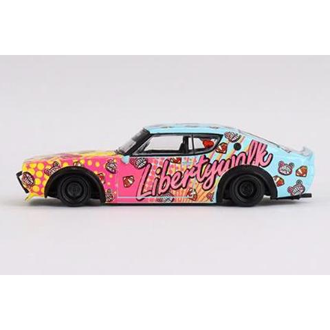 MINI GT リバティーウォーク　LBWK GT-R A strong impact! Liberty Walk MINI GT GT-R in three colors