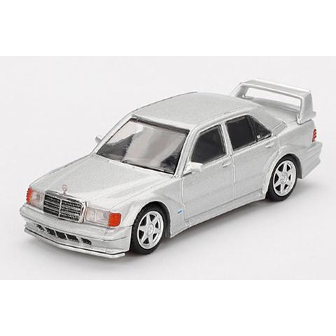 MINI-GT 1/64 メルセデス ベンツ 190E 2.5-16 エボリューション II アストラルシルバー(左ハンドル) (MGT00852-L) | 