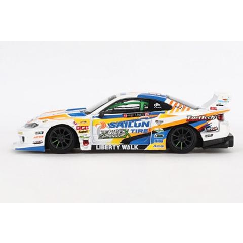 1/64 マッスルマシーン０ 01シルビア S15 1/64 Nissan シルビア(S15) LB-Super Silhouette #555 V2 2024 Formula