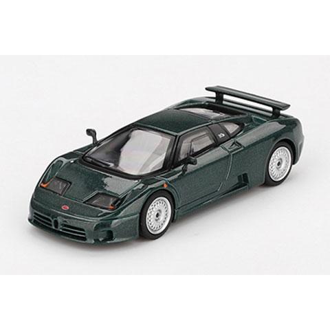 MINI-GT 1/64 ブガッティ EB110 GT ヴェルデスクーロ(グリーン) (左ハンドル) (MGT00968-L) | 