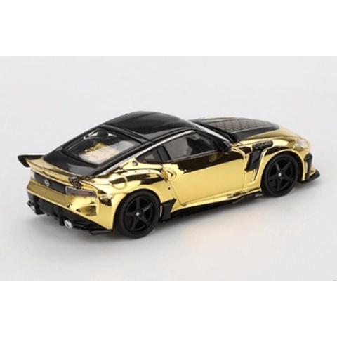 MINI-GT 1/64 Nissan Z Veilside FFZ400 ゴールドクロム(右ハンドル
