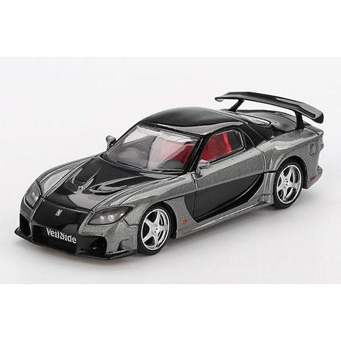 MINI-GT 1/64 マツダ RX-7 VeilSide Fortune Grey(右ハンドル