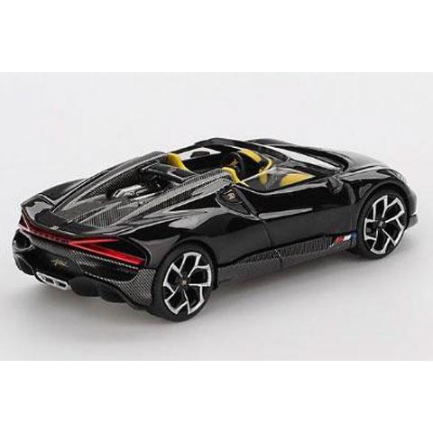 MINI-GT 1/64 ブガッティ W16 ミストラル ブラック(左ハンドル