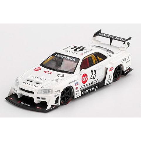 MINI-GT 1/64 Nissan LB-ER34 Super Silhouette ATHLETE/COLLET(右ハンドル)  (MGT01059-R) | 