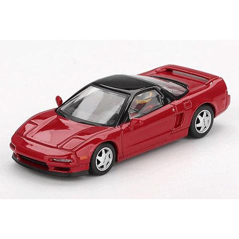 MINI-GT 1/64  Honda NS-X プロトタイプ ミッドシップスポーツ 1989アイルトン・セナ フィギュア付(左ハンドル) ブリスター仕様 (MGT01075-BL) | 