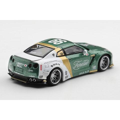 MINI-GT 1/64 LB★WORKS Nissan GT-R R35 タイプ1 カスタム ダックテイル オートフィネス(左ハンドル)　ブリスター仕様 (MGT01093-BL) |  | 02