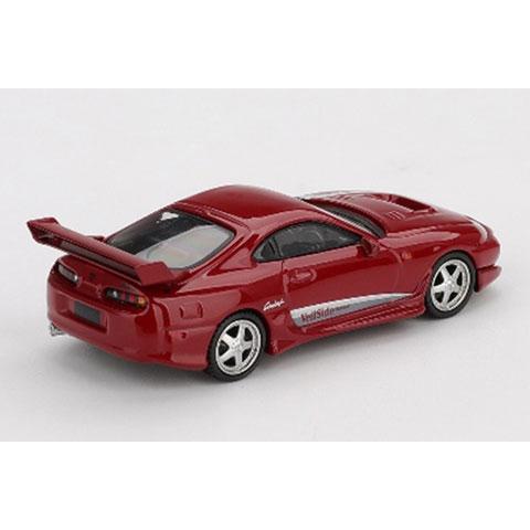 MINI-GT 1/64 Toyota スープラ VeilSide コンバット V-I レッド(左