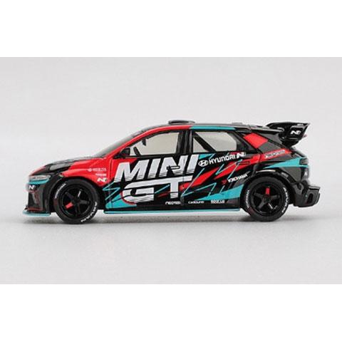 MINI-GT 1/64 Hyundai アイオニック 5N MINI GT RS-01T 東京オートサロン 2025(左ハンドル) ブリスター仕様 (MGT01098-BL) |  | 01