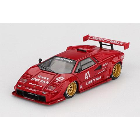 MINI-GT 1/64 ランボルギーニ カウンタック LB-WORKS レッド(右ハンドル) (MGT01100-R) | 