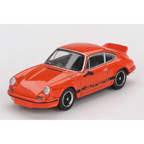 MINI-GT 1/64 ポルシェ 911 カレラ RS 2.7タンジェリン/ブラックリバリー(右ハンドル) (MGT01142-R) | 