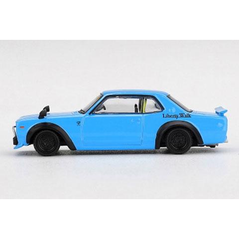 MINI-GT 1/64 Nissan LB★Nation ハコスカ ベビーブルー(右ハンドル) ブリスター仕様 (MGT01169-BL) |  | 01