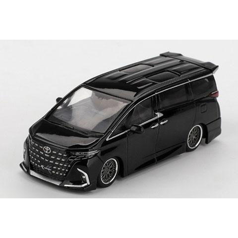 MINI-GT 1/64 Toyota アルファード 40 KUHL ブラック(左ハンドル