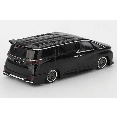 MINI-GT 1/64 Toyota アルファード 40 KUHL ブラック(左ハンドル