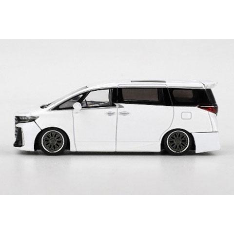 MINI-GT 1/64 Toyota ヴェルファイア 40 KUHL ホワイト(左ハンドル