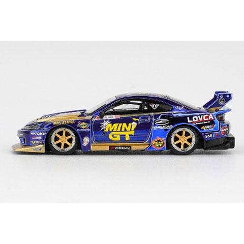 MINI-GT 1/64 Nissan シルビア(S15) LB-Super Silhouette #555 2025 Formula Drift ハロウィンスペシャル Team MINI GT Liberty Walk(右ハンドル) |  | 01