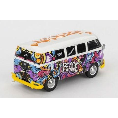 MINI-GT 1/64 フォルクスワーゲン T1 マイクロバス ミズ デザイン(左ハンドル) ブリスター仕様 (MGT01191-BL) |  | 02