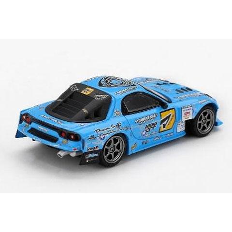 mini-GT Mazda RX-7 RE雨宮 予約] MINI-GT 1/64 マツダ RX-7 RE雨宮 20B NA 3ROTOR-7 雨さん
