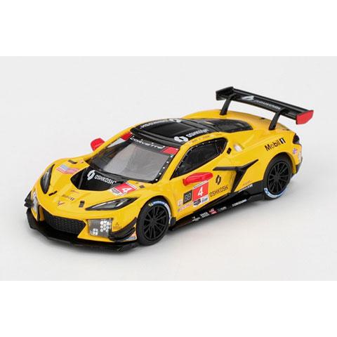 MINI-GT 1/64 シボレー コルベット Z06 GT3.R IMSA デイトナ24時間 2025 #4 Corvette Racing by Pratt Miller Motorsports ブリスター仕様　(MGT01197-BL) | 
