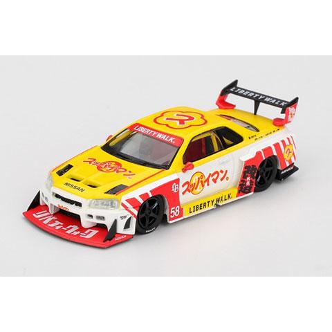 MINI-GT 1/64 Nissan LB-ER34 Super Silhouette スッパイマン 沖縄(右ハンドル) ブリスター仕様 (MGT01204-BL) | 