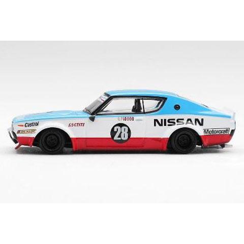 MINI-GT 1/64 Nissan スカイライン ケンメリ リバティーウォークNissan Racing '75 コンセプト(右ハンドル) ブリスター仕様 (MGT01212-BL) |  | 01