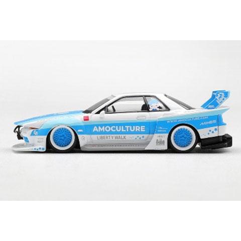 MINI-GT 1/64 Nissan スカイライン GT-R R32 LBWK Kaido Works AMOCULTURE(右ハンドル) ブリスター仕様 (MGT01238-BL) |  | 01