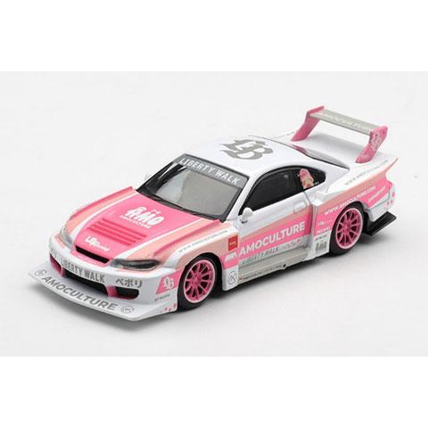 MINI-GT 1/64 Nissan シルビア(S15) LB-Super Silhouette AMOCULTURE(右ハンドル) ブリスター仕様 (MGT01239-BL) | 