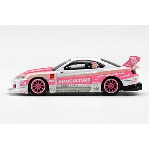 MINI-GT 1/64 Nissan シルビア(S15) LB-Super Silhouette AMOCULTURE(右ハンドル) (MGT01239-R) |  | 01