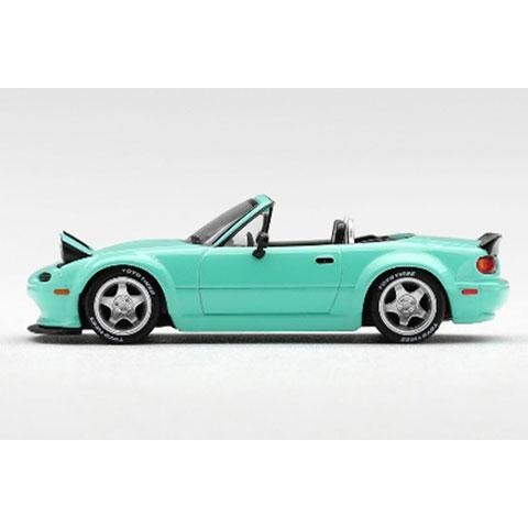 MINI-GT 1/64 Pandem マツダ MX-5 (NA) ミントグリーン(左ハンドル) ブリスター仕様 (MGT01249-BL) |  | 01