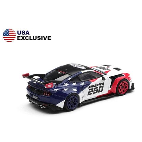 MINI-GT 1/64 フォード マスタング GTD アメリカ建国250周年(左ハンドル) 北米限定 ブリスター仕様 (MGT01301-BL) |  | 02