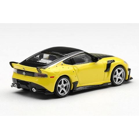 MINI-GT 1/64 Nissan Z Veilside FFZ400 イカズチイエロー(右ハンドル