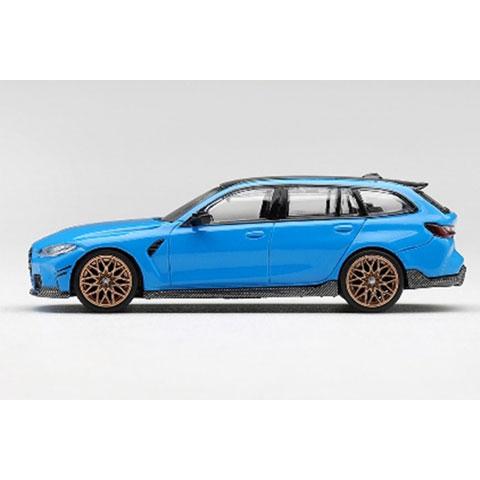 MINI-GT 1/64 BMW M3 Mパフォーマンス ツーリング リビエラブルー(左ハンドル) ブリスター仕様 (MGT01319-BL) |  | 01