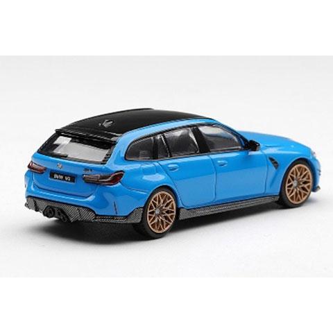 MINI-GT 1/64 BMW M3 Mパフォーマンス ツーリング リビエラブルー(左ハンドル) ブリスター仕様 (MGT01319-BL) |  | 02