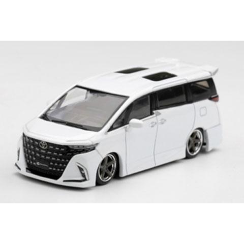 MINI-GT 1/64  Toyota アルファード 40 KUHL ホワイト(左ハンドル) ブリスター仕様 (MGT01339-BL) | 