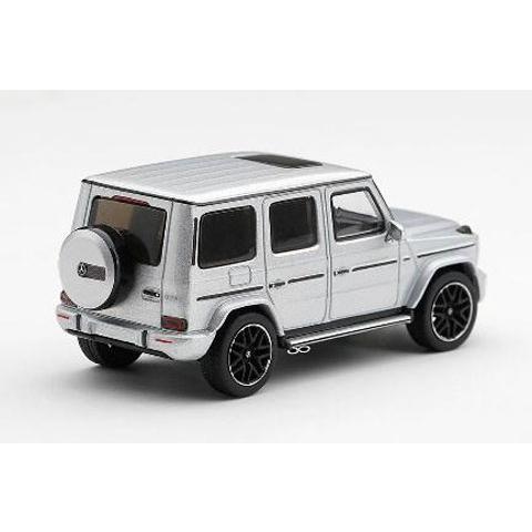 MINI-GT 1/64 メルセデス AMG G 63 シルバーメタリック(左ハンドル) ブリスター仕様 (MGT01375-BL) |  | 02