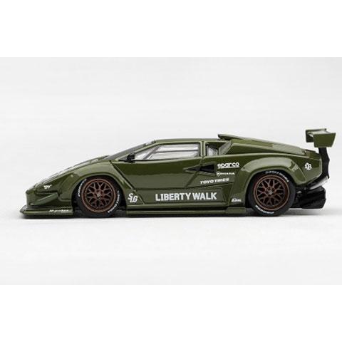 MINI-GT 1/64 ランボルギーニ カウンタック LB-WORKS アーミーグリーン (左ハンドル) ブリスター仕様 (MGT01416-BL) |  | 01