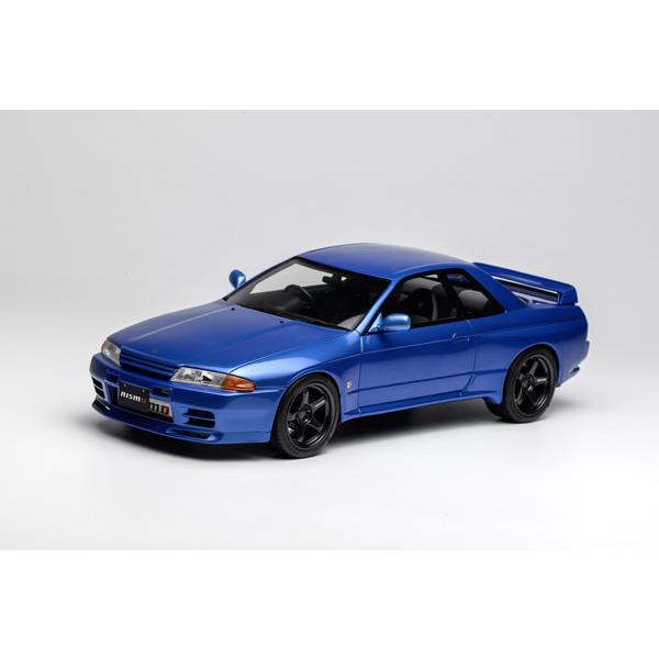 MOTORHELIX 1/18 Nissan Skyline GT-R (R32) Customized Version Bayside Blue (MH027BE) | 