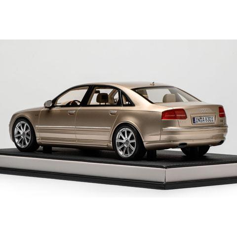 MOTORHELIX 1/18 Audi A8 L W12 2008 Impala Beige Pearl (MH030IBP) |  | 02
