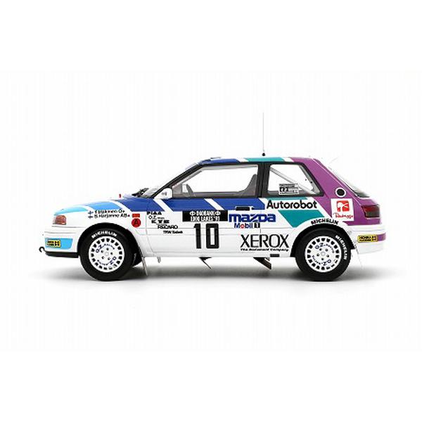 OttO mobile 1/18 マツダ 323 GTX Gr.A 1000湖 ラリー 1991 #10 (OTM1099) | 京商 | 01
